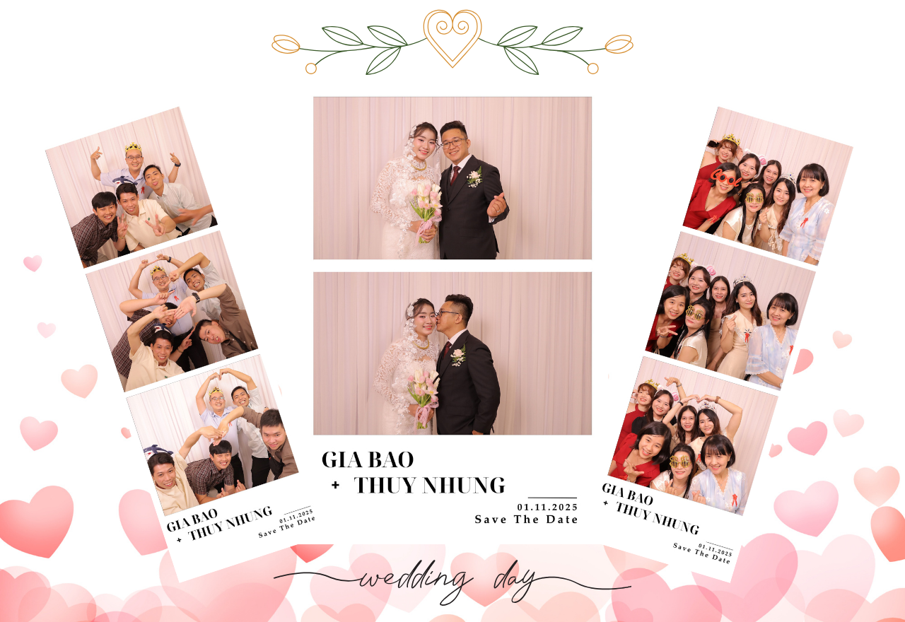 LƯU GIỮ KHOẢNH KHẮC HẠNH PHÚC – ĐÁM CƯỚI GIA BẢO & THÙY NHUNG 1.11