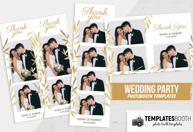 Mẫu Wedding Party – Thank You